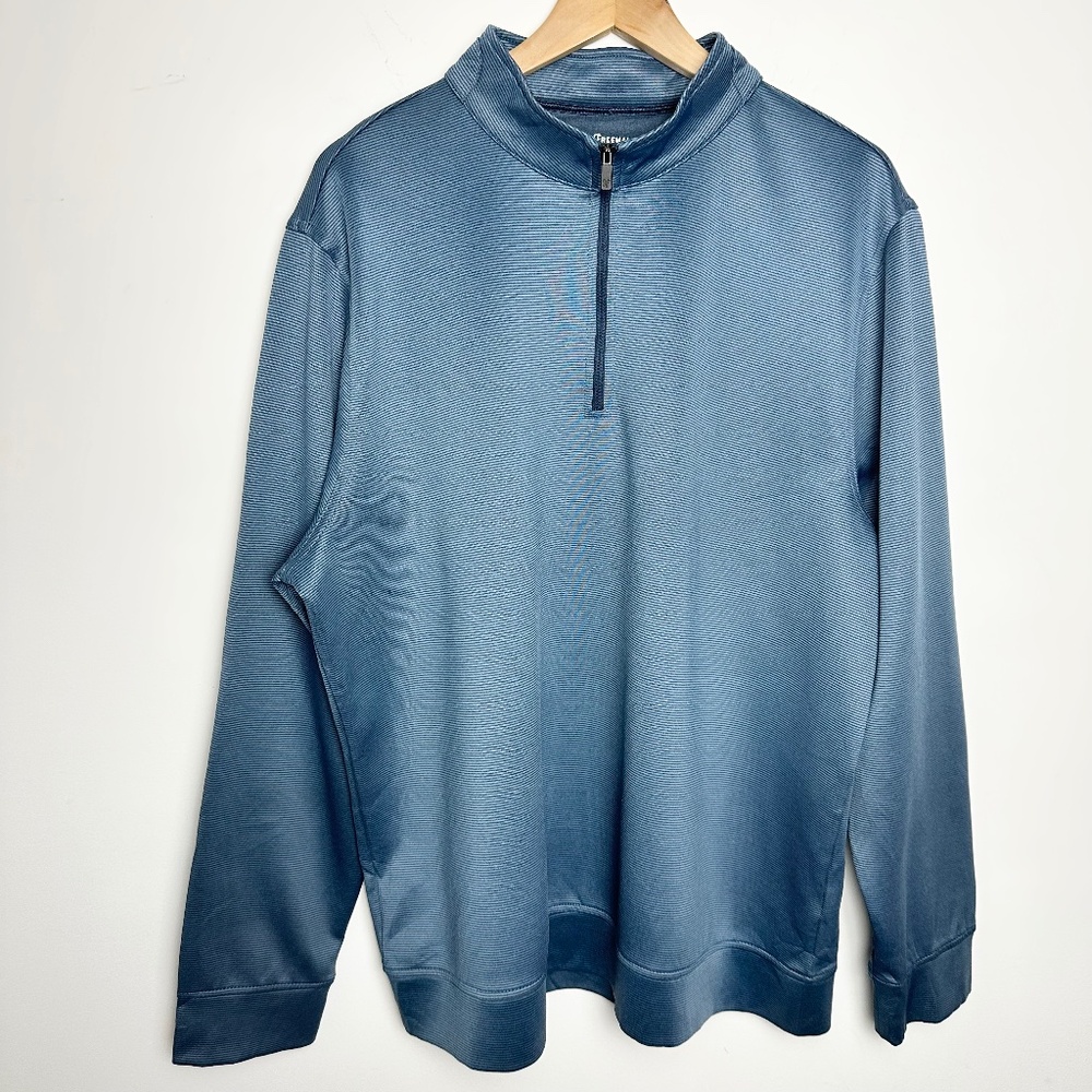 HICKEY FREEMAN 1/4 ZIP PULLOVER SWEATER